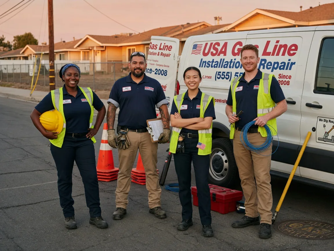 Gas Line Installation company in Holden, LA